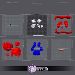 Super Basic STL Superman Knuckles Multipart