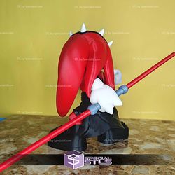 Super Basic STL The Red Sith Lord Darth Knuckles Multipart