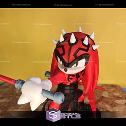 Super Basic STL The Red Sith Lord Darth Knuckles Multipart