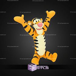 Super Basic STL Tigger Knitted