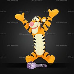Super Basic STL Tigger Knitted