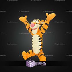 Super Basic STL Tigger Knitted