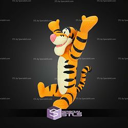 Super Basic STL Tigger Knitted