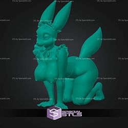 Super Basic STL Umbreon Dog Pose