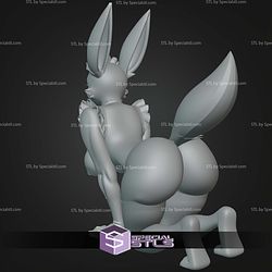 Super Basic STL Umbreon Dog Pose