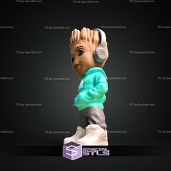 Super Basic STL Urban Baby Groot Multipart
