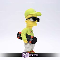 Super Basic STL Urban Bart Simpson Multipart