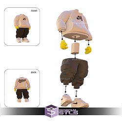 Super Basic STL Urban Bart Simpson Multipart