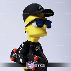 Super Basic STL Urban Bart Simpson Multipart