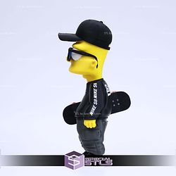 Super Basic STL Urban Bart Simpson Multipart
