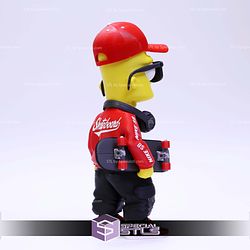 Super Basic STL Urban Bart Simpson Multipart