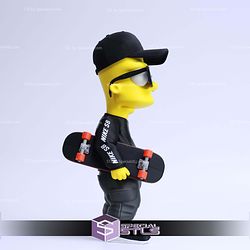 Super Basic STL Urban Bart Simpson Multipart