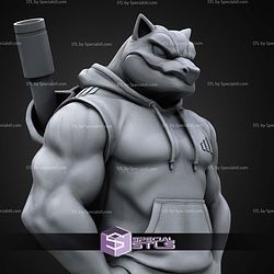 Super Basic STL Urban Blastoise Strong Multipart