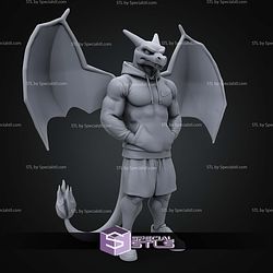 Super Basic STL Urban Charizard Strong Multipart