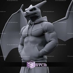 Super Basic STL Urban Charizard Strong Multipart
