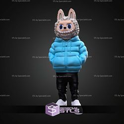 Super Basic STL Urban Labubu Multipart