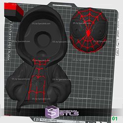 Super Basic STL Urban Miles Morales Multipart