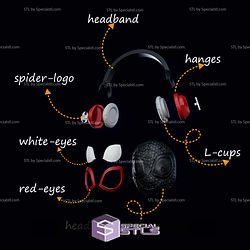 Super Basic STL Urban Miles Morales Multipart