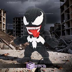 Super Basic STL Venom Knitted