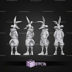 Super Basic STL Wile E Coyote Urban Street Multipart