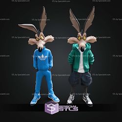 Super Basic STL Wile E Coyote Urban Street Multipart