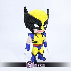 Super Basic STL Wolverine Knitted