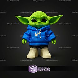 Super Basic STL Yoda Urban Multipart