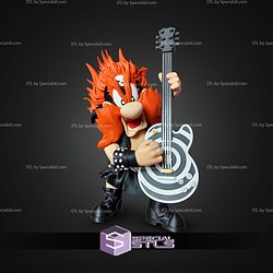 Super Basic STL Yosemite Sam RockStar Metal Vibes Multipart