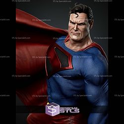 Superman Kingdom Come Crystal 470mm STL Files