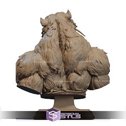 Tai Lung Detail Version Bust STL Files