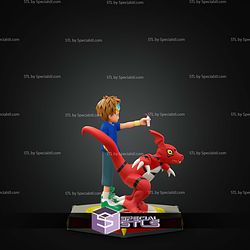 Takato and Guilmon V2 STL Files