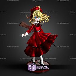 Tanya von Degurechaff Youjo Senki 228mm STL Files