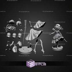 Tanya von Degurechaff Youjo Senki 228mm STL Files