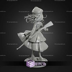 Tanya von Degurechaff Youjo Senki 228mm STL Files