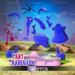 The Ant and the Aardvark STL Files