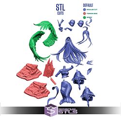 The Winged Overseer Albedo Overlord STL Files