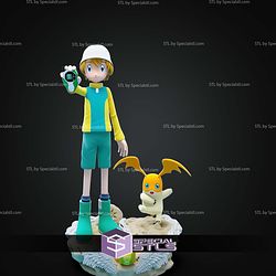 TK Takeru and Patamon STL Files