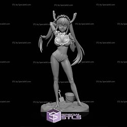 Tohru Miss Kobayashi Volleyball STL Files