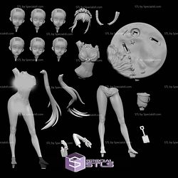 Tohru Miss Kobayashi Volleyball STL Files