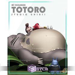 Totoro and Mei STL Files
