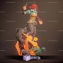 Triss Merigold The Witcher 3 1-6 STL Files