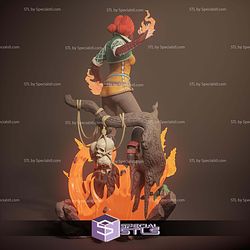 Triss Merigold The Witcher 3 1-6 STL Files
