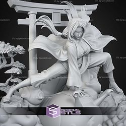 Tsunade Hokage Gate Base 200mm STL Files