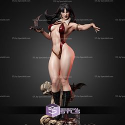 Vampirella Skull Base 450mm STL Files