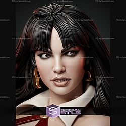 Vampirella Skull Base 450mm STL Files