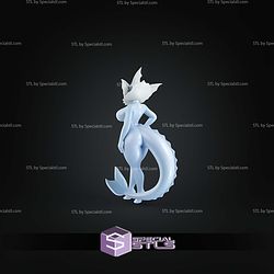 Vaporeon Posing Basic STL Files