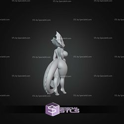 Vaporeon Posing Basic STL Files