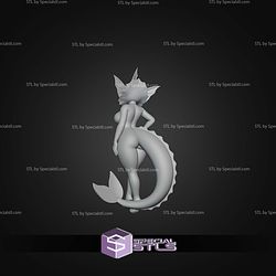 Vaporeon Posing Basic STL Files