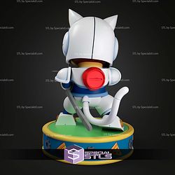 Yattarou Samurai Pizza Cats 150mm STL Files