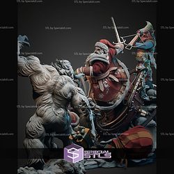 Yeti Snowman STL Files